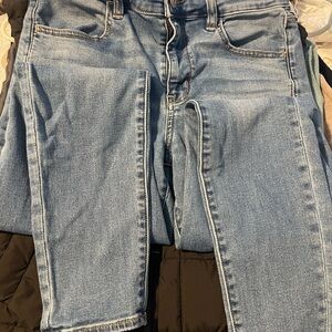 American Eagle Outfitters Skinny Blue Jeans Sleek Fit